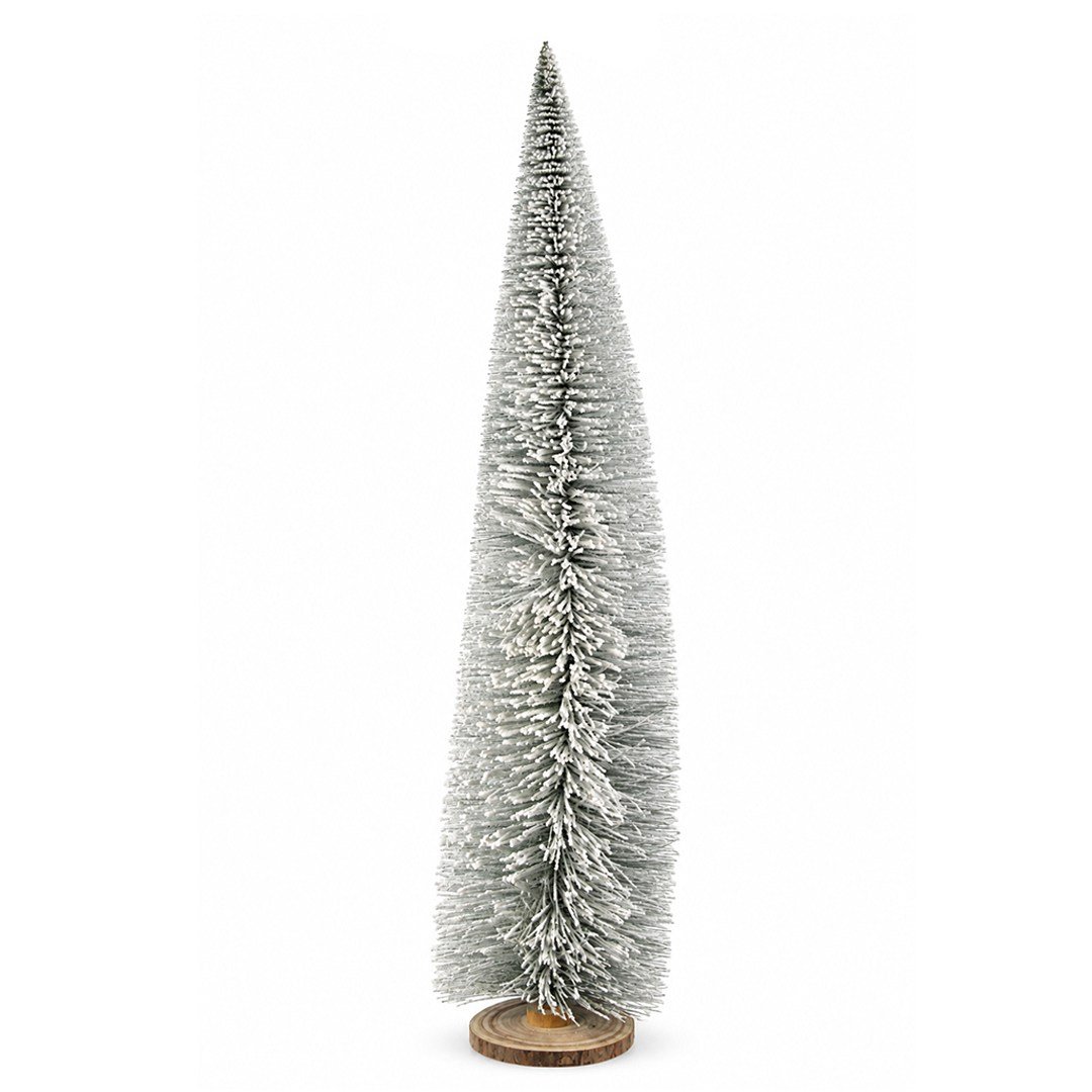 Yılbaşı Süsü Çam Ağacı İnce Karlı 130 cm - Çam Ağacı ve Garland