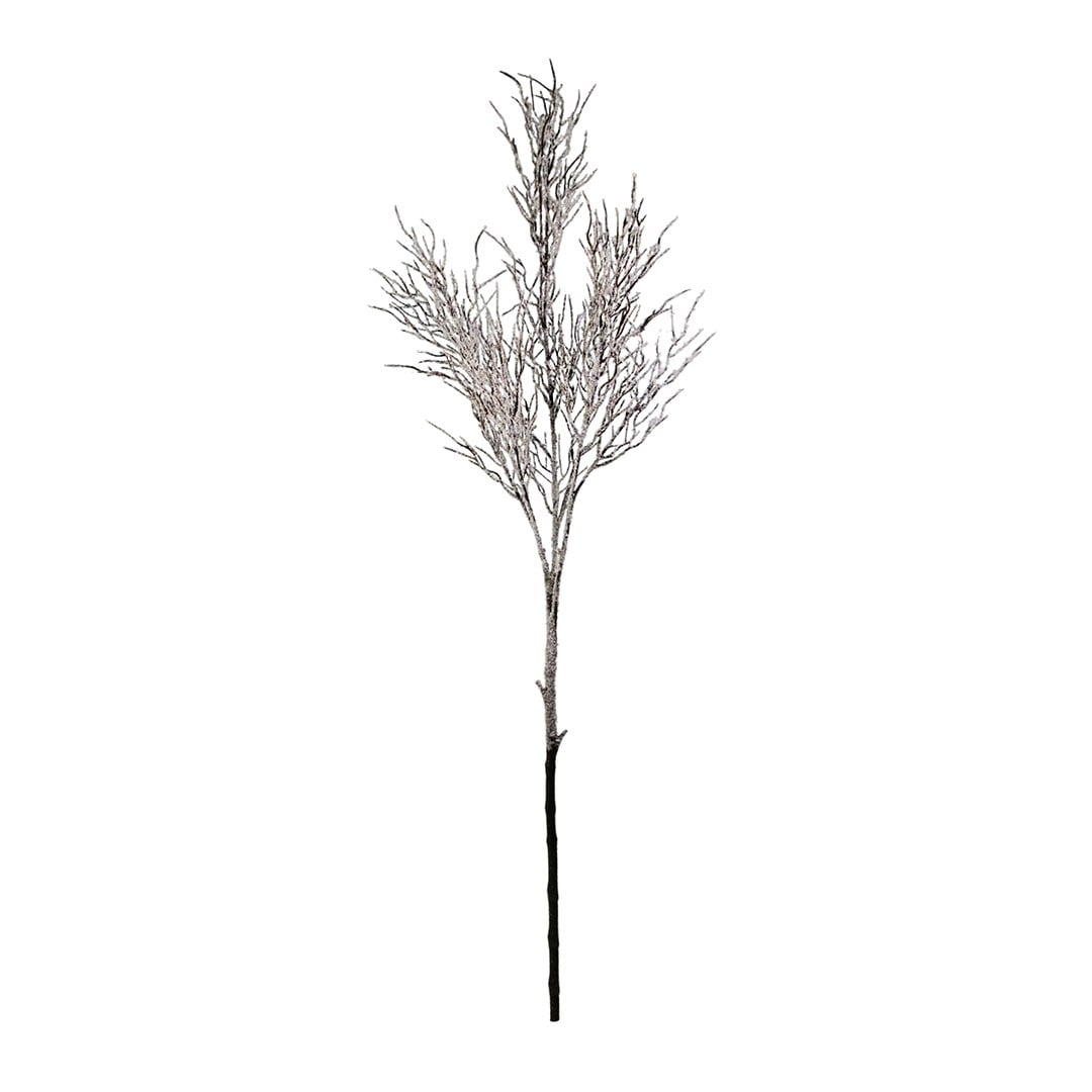 Yılbaşı Süsü Karlı ve Işıltılı Kır Dalı 105 cm - Kategorisiz
