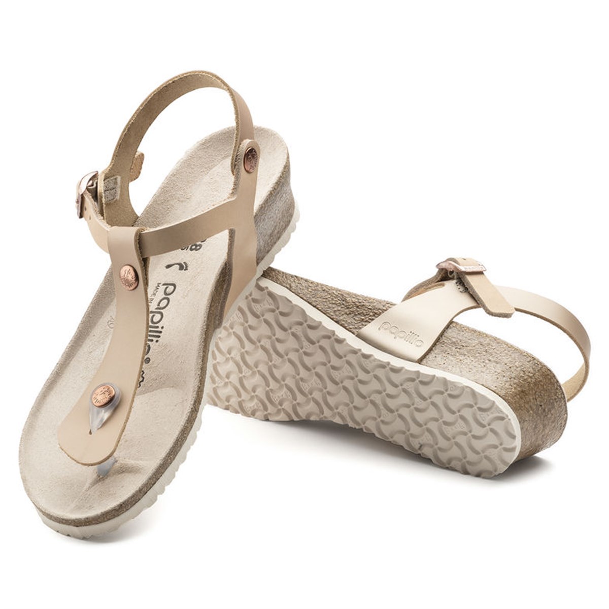 BIRKENSTOCK 1008936 ASHLEY FROSTED BAYAN SANDALET-BST008936G01ROS
