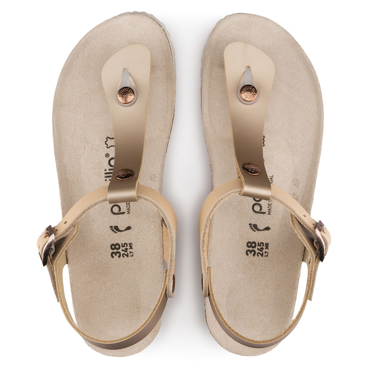 BIRKENSTOCK 1008936 ASHLEY FROSTED BAYAN SANDALET-BST008936G01ROS