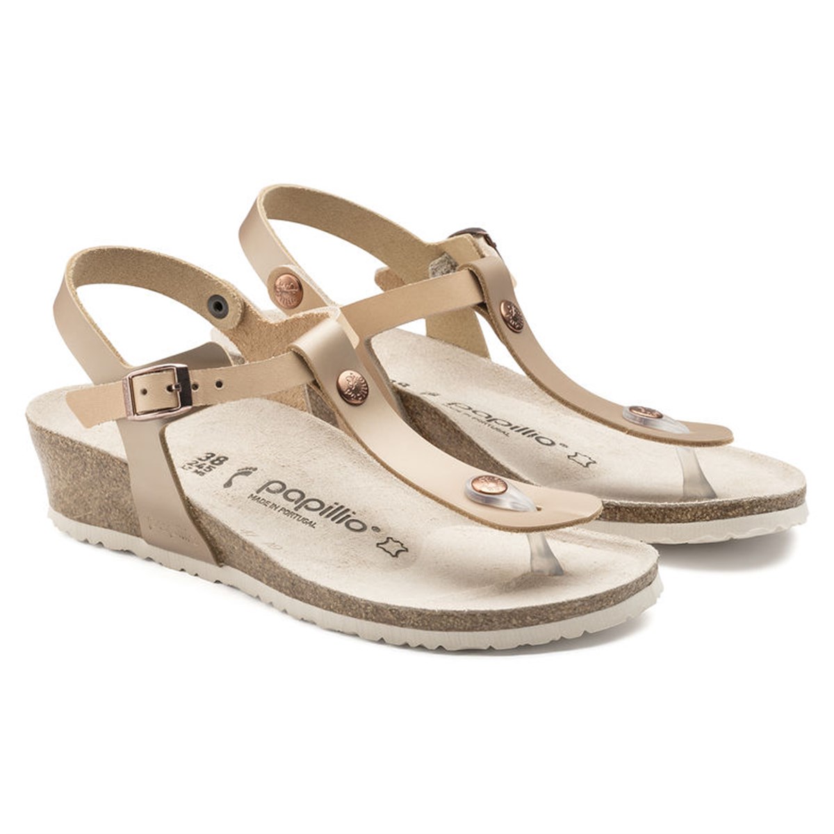 BIRKENSTOCK 1008936 ASHLEY FROSTED BAYAN SANDALET-BST008936G01ROS