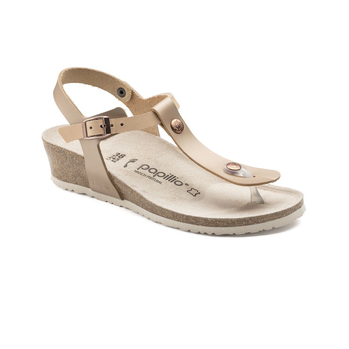 BIRKENSTOCK 1008936 ASHLEY FROSTED BAYAN SANDALET-BST008936G01ROS