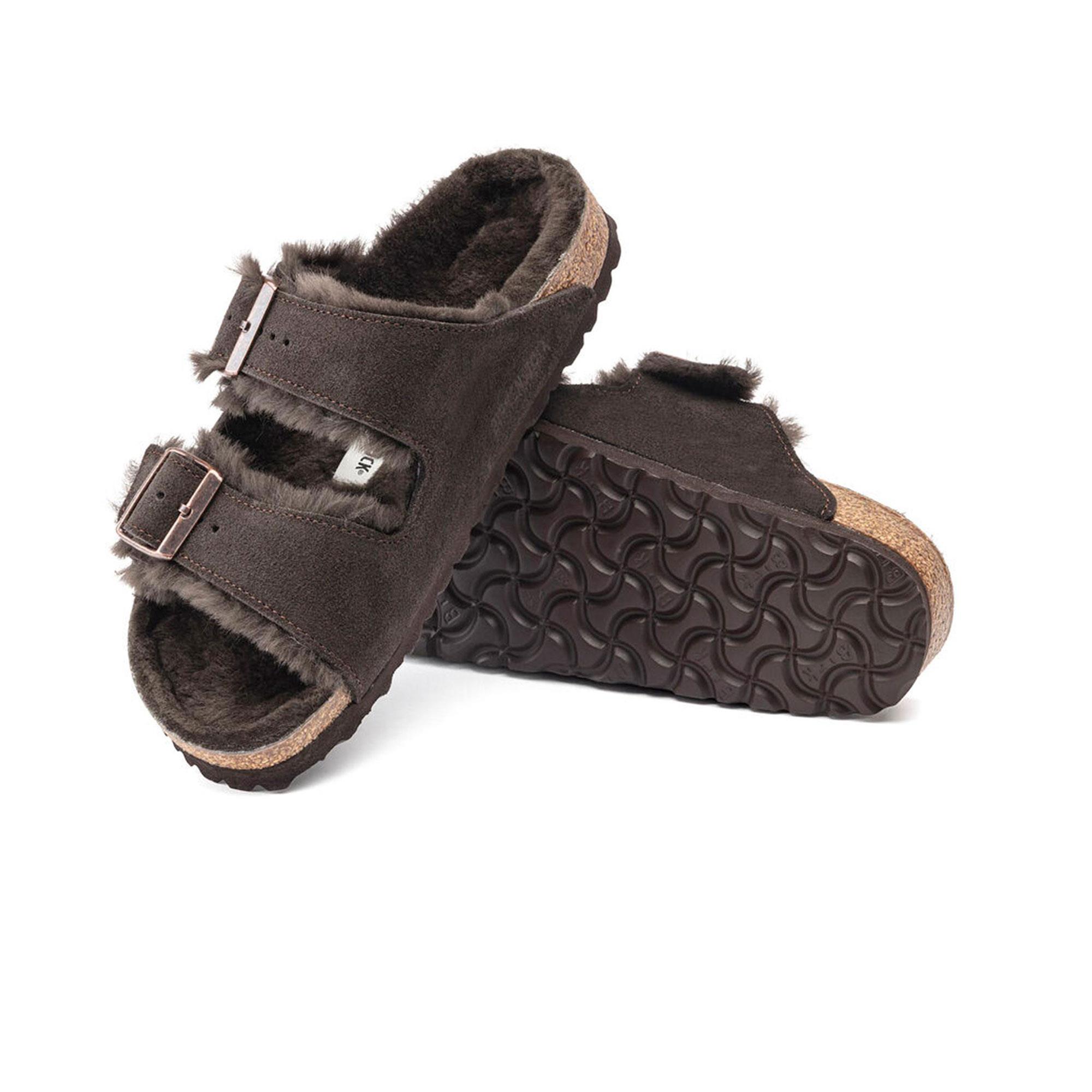 Birkenstock ARIZONA SHEARLING Kadın Terlik-BST1020528G1121