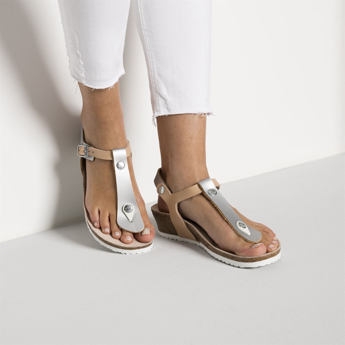 BIRKENSTOCK ASHLEYNL FROSTED SANDALET-BST008991G01012