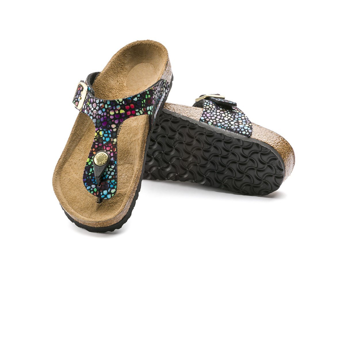 Birkenstock Gizeh Kids Mf Birco-Flor Çocuk Terlik-BST009931F01001