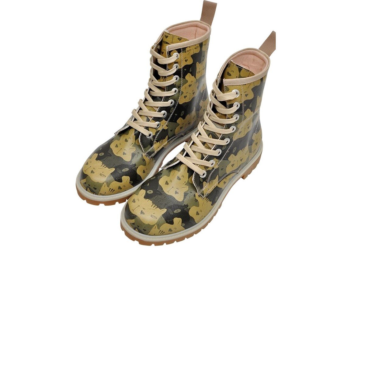 Catmouflage (Long Bootz Kadın Düz Bot)-DOGO-lb103  111