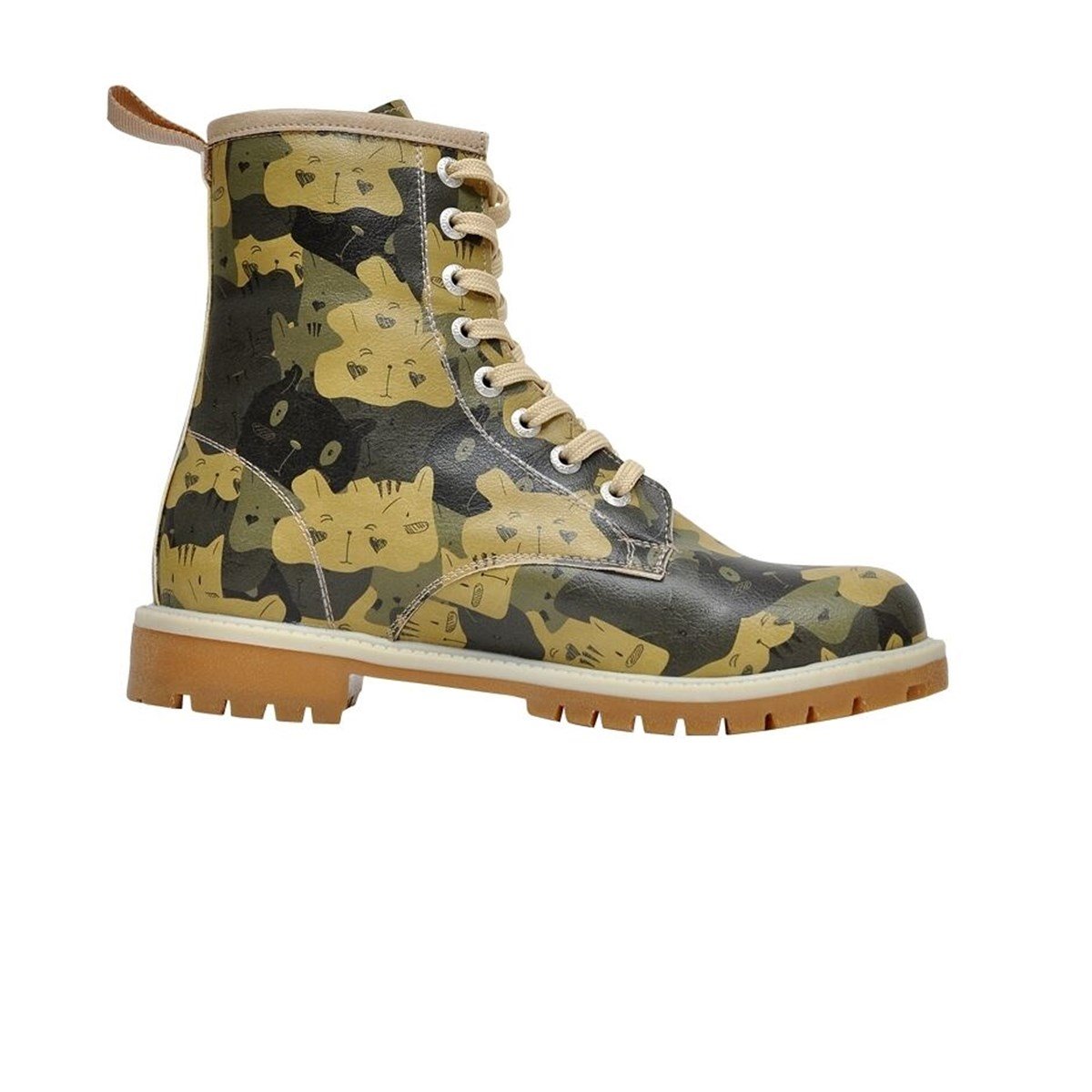 Catmouflage (Long Bootz Kadın Düz Bot)-DOGO-lb103  111