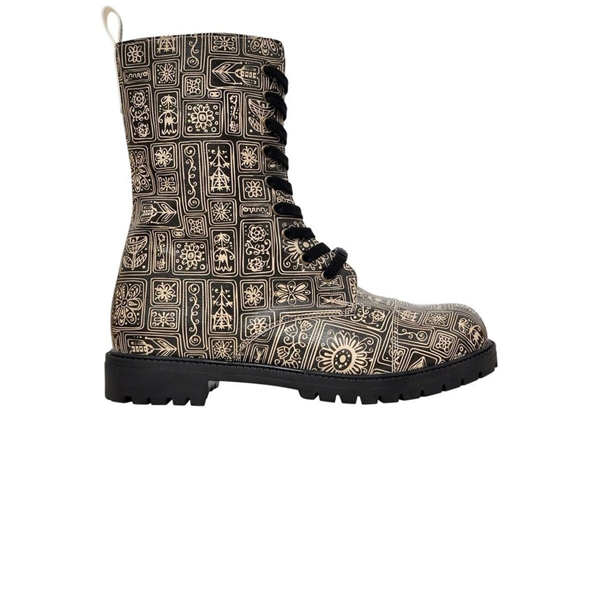Dogo Floral Tribal Zipsy Kadın Bot-DOGO-ZIP010 111