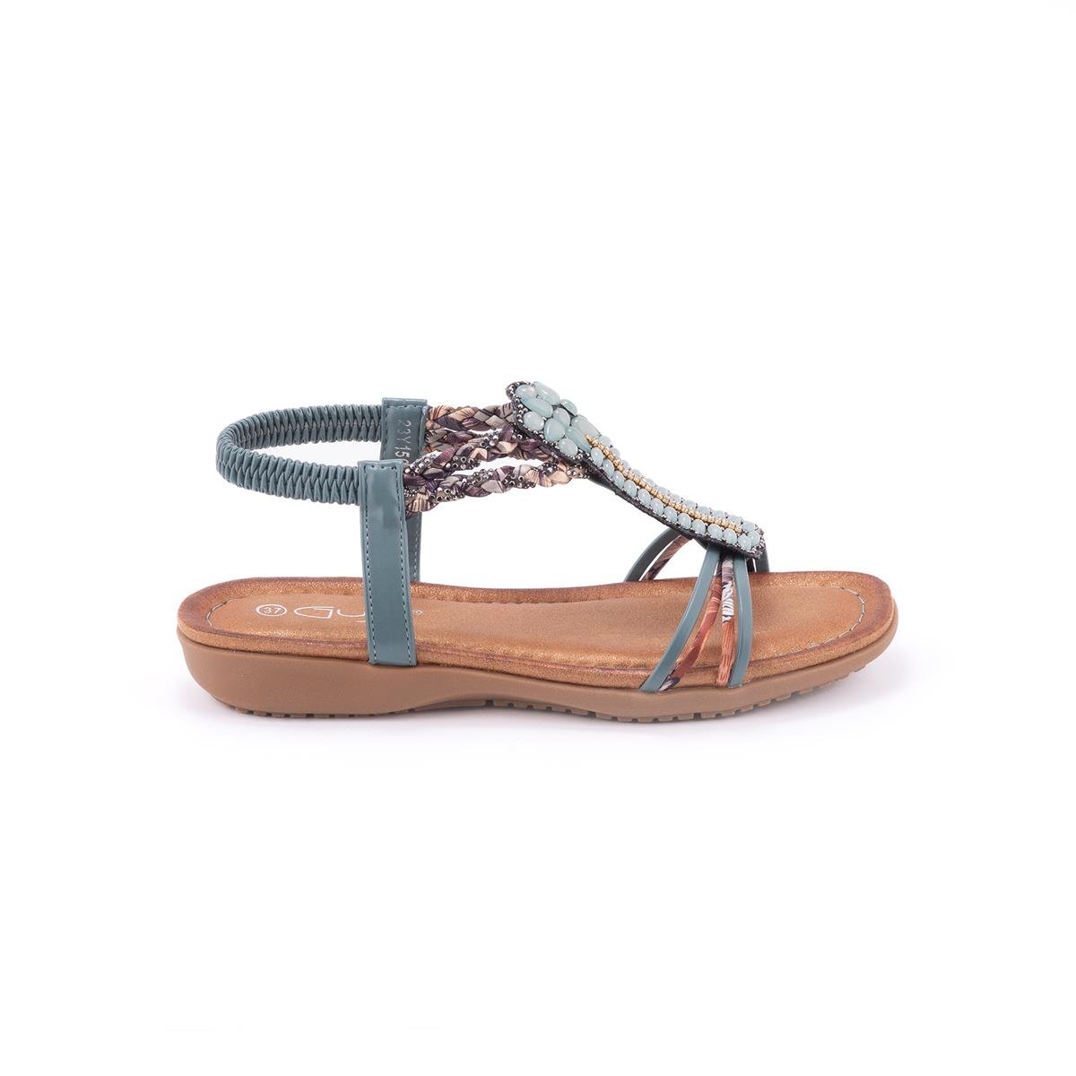 GUJA 150-04 BAYAN SANDALET-GUJ-B23150-4090