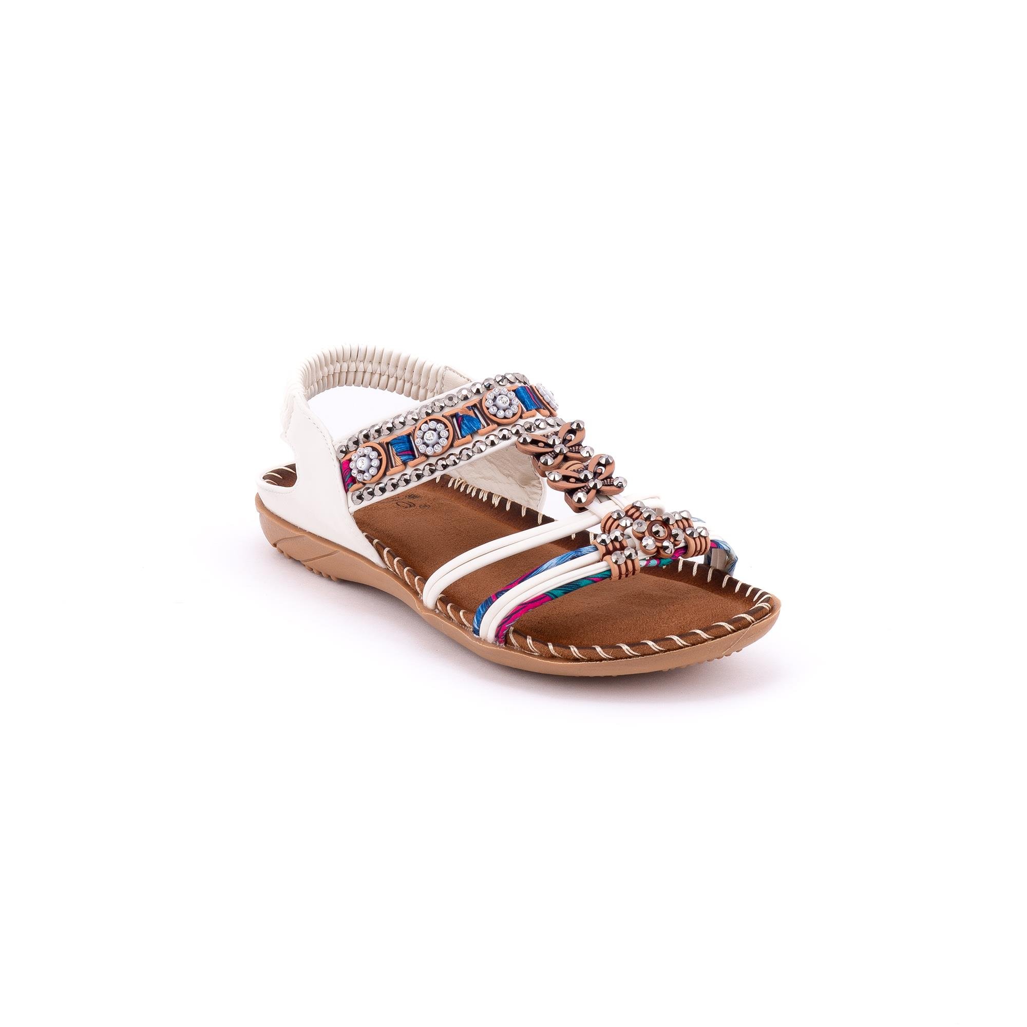 GUJA 152-21 BAYAN SANDALET-GUJ0152-21B4010
