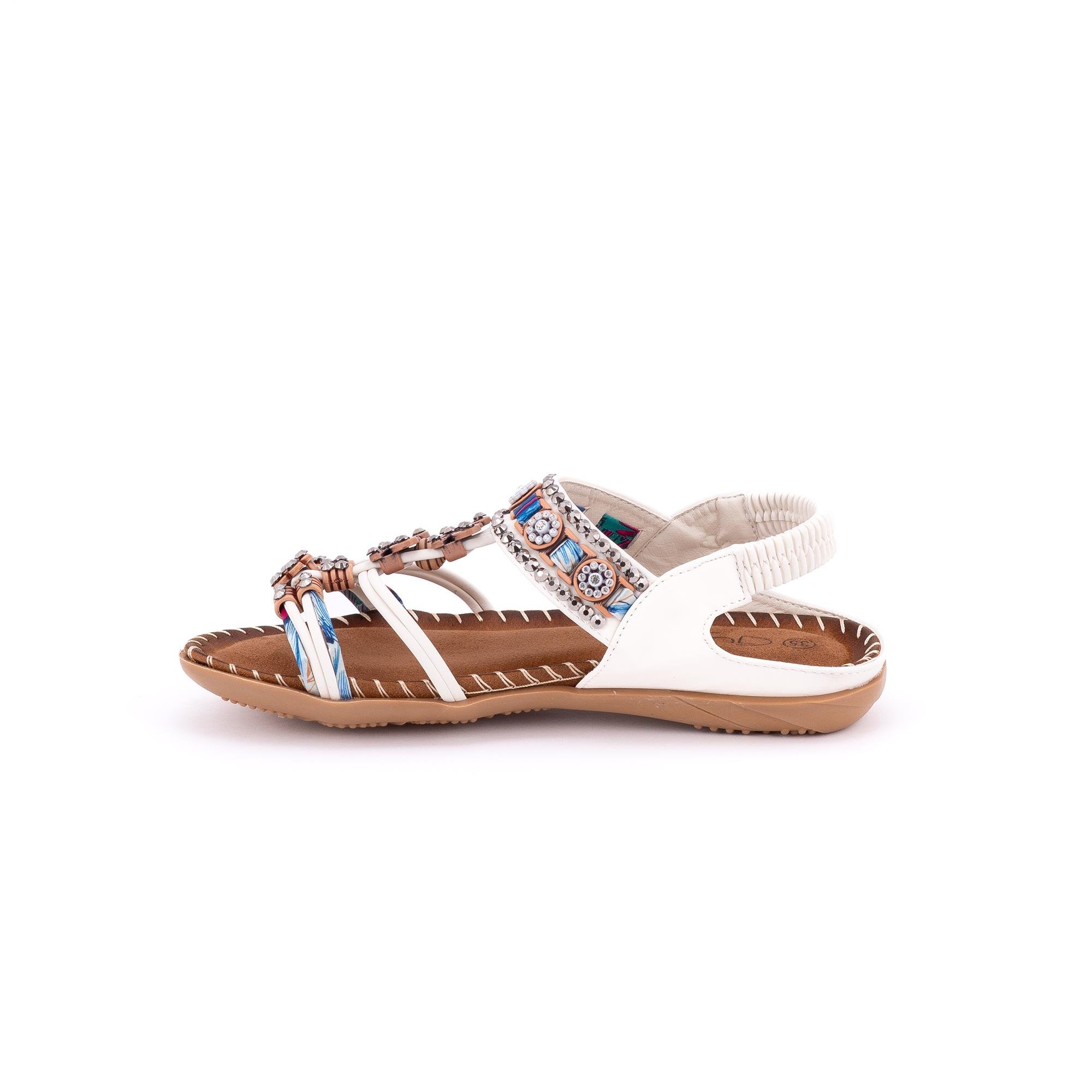 GUJA 152-21 BAYAN SANDALET-GUJ0152-21B4010