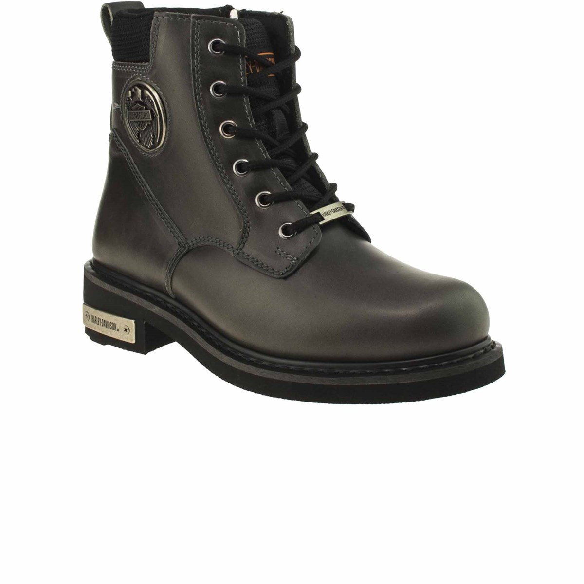 Harley Davidson Jim 100128 Gri Kadın Bot-HARG100128G0003
