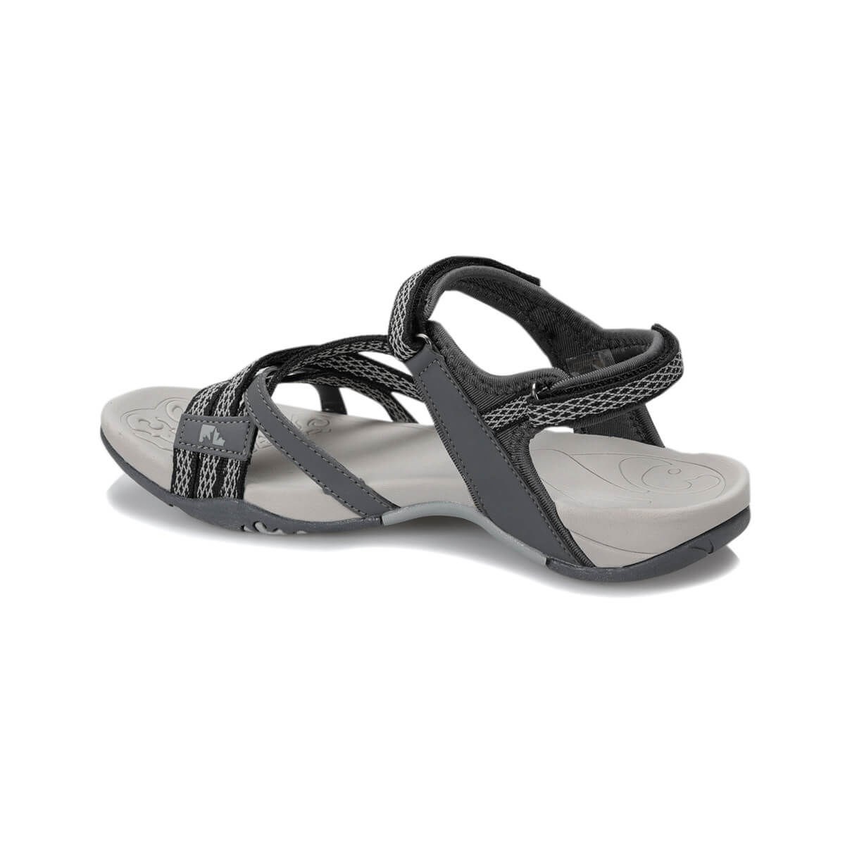 Lumberjack Eftal 100241188 Gri Kadın Sandalet-LUM241188G01001