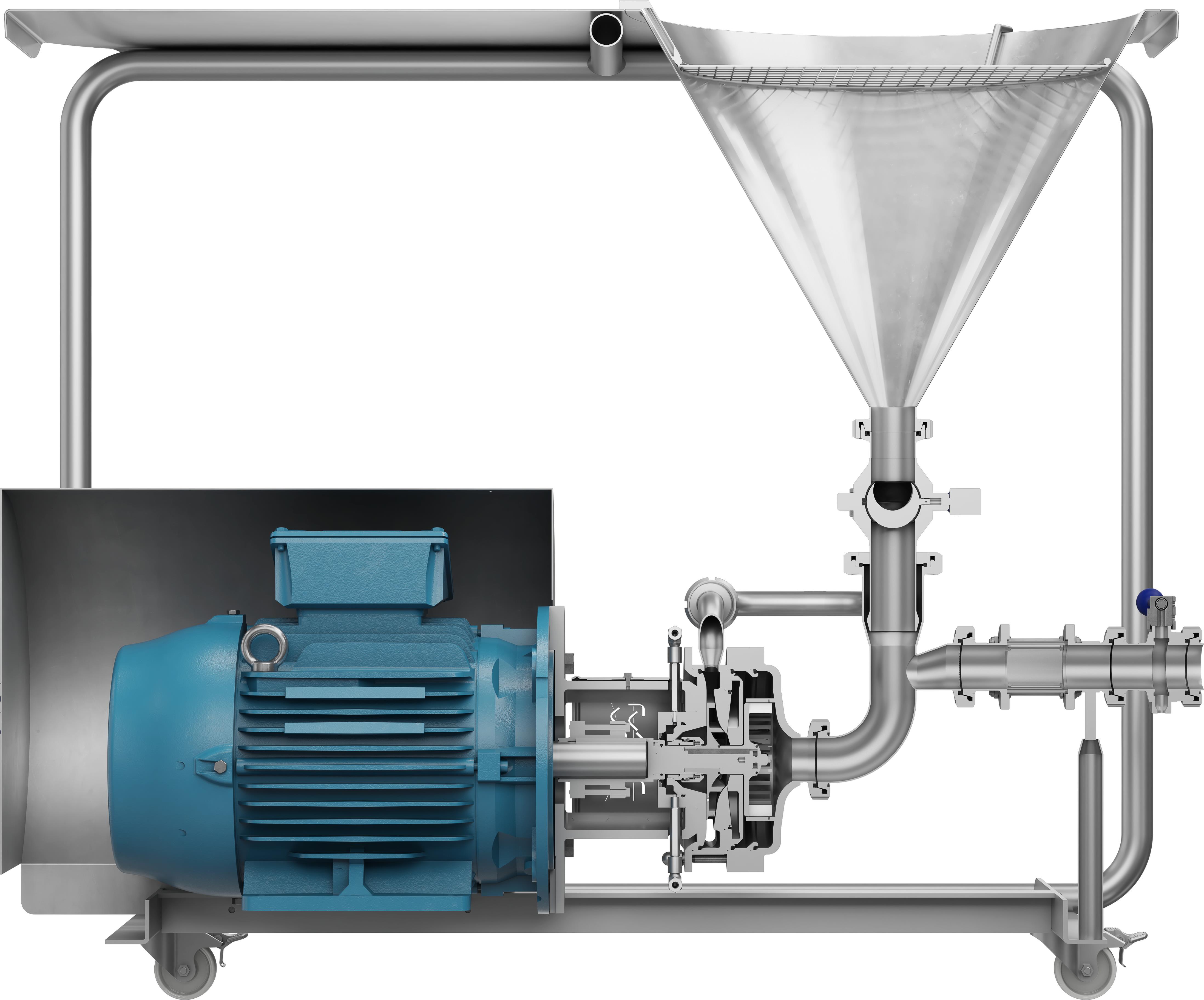 M15 HYBRID POWDER MIXER