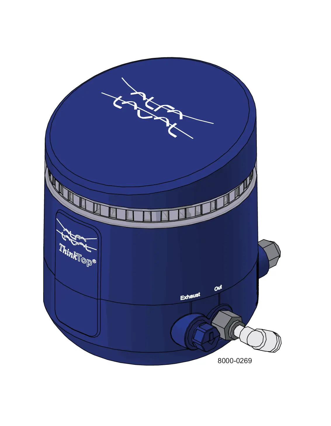 Alfa Laval ThinkTop V40 AS-Interface - ASI 3.0, 1 solenoid, ø6 mm air conn, cable gland