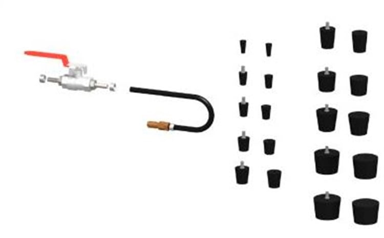 Gas protection kit with caps - 6 to 41mm