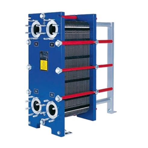 PLATE HEAT EXCHANGER - PAINTED FRAME