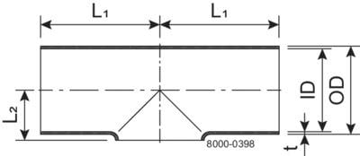 TEE TK DN65 HSF3 1.4404 DIN 11852