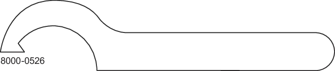 TOOL SPANNER FOR IDF-76.1- IDF