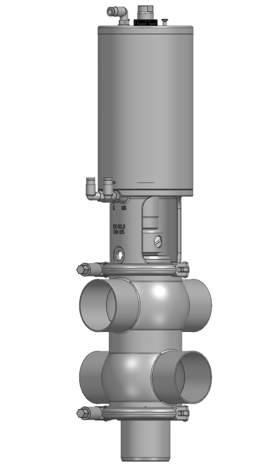 VALVE MIXPROOF PROCESS 22-90 DN-100 WELD.ENDS EPDM