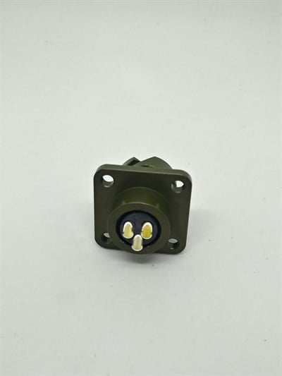 KDB02E 10SL-3P Bayonet Panel Tipi Askeri Konnektör