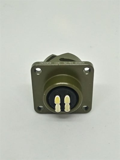 KDB02E 14S-2S Bayonet Panel Tipi Askeri Konnektör