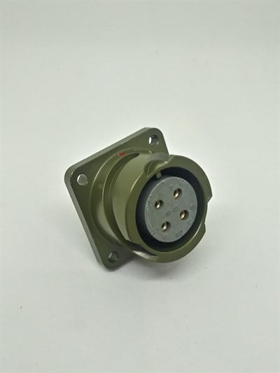 KDB02E 18-4S Bayonet Panel Tipi Askeri Konnektör
