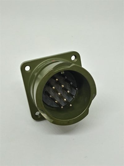 KDB02E 20-27P Bayonet Panel Tipi Askeri Konnektör