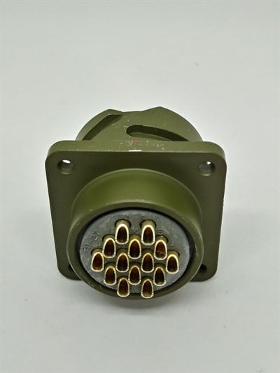 KDB02E 20-27S Bayonet Panel Tipi Askeri Konnektör