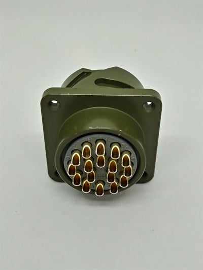 KDB02E 20-29S Bayonet Panel Tipi Askeri Konnektör
