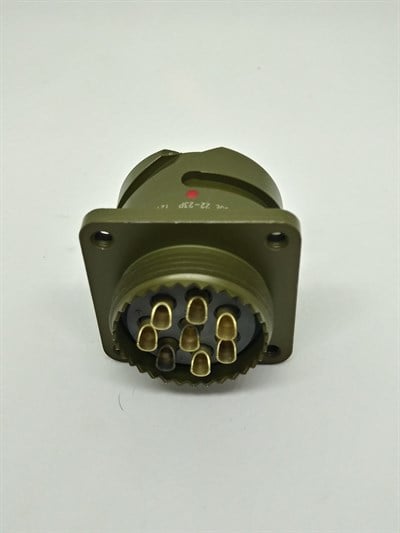 KDB02E 22-23P Bayonet Panel Tipi Askeri Konnektör