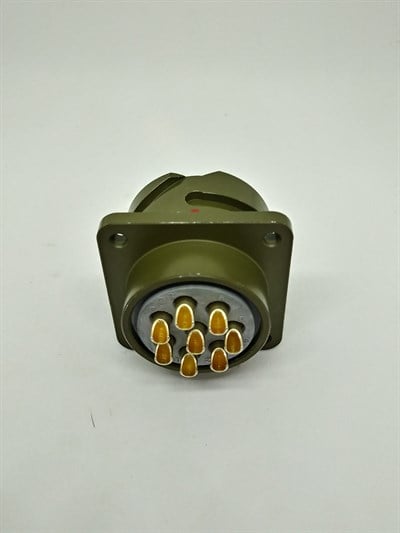 KDB02E 22-23S Bayonet Panel Tipi Askeri Konnektör