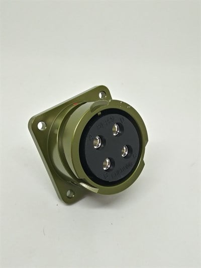 KDB02E 24-22S Bayonet Panel Tipi Askeri Konnektör