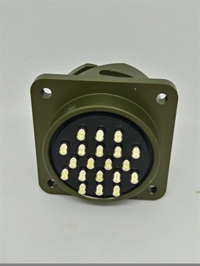 KDB02E 28-16S Bayonet Panel Tipi Askeri Konnektör