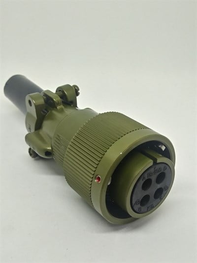 KDB06E 18-10S Bayonet Kablo Tipi Askeri Konnektör