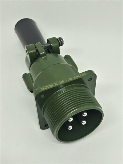 MS3100E 22-22P Karşıt Tip Askeri Konnektör