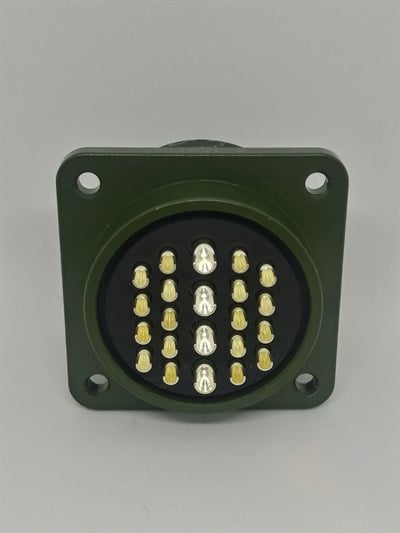 MS3102E 28-11P Panel Tipi Askeri Konnektör