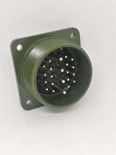 MS3102E 28-11P Panel Tipi Askeri Konnektör