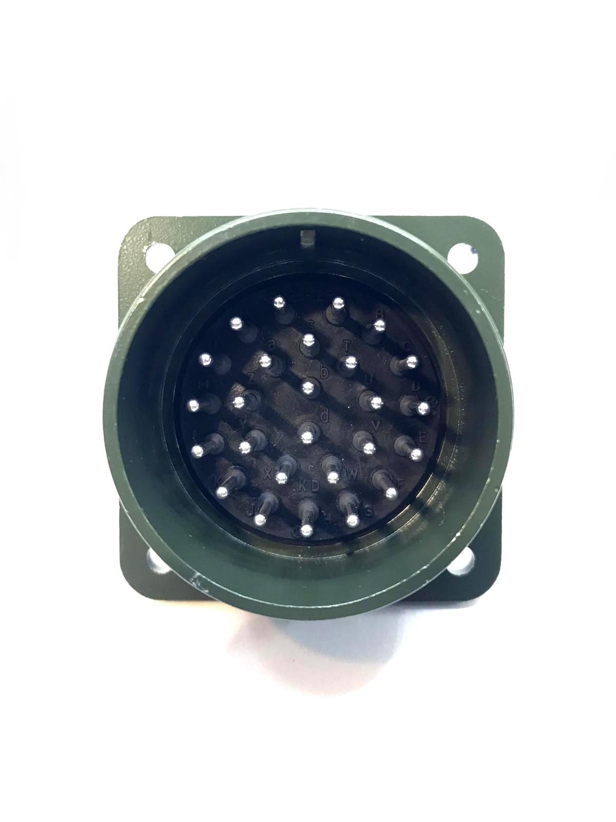 MS3102E 28-12P Panel Tipi Askeri Konnektör