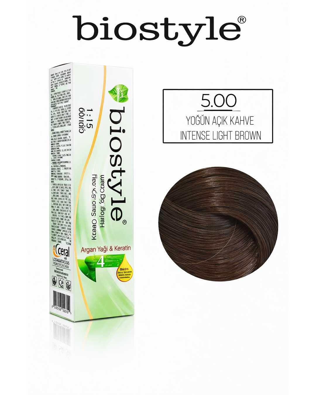 Biostyle®Biostyle | Krem Saç Boyası 60ml Biostyle Argan & Keratinli Krem Saç Boyası | Protez Saç Sepeti