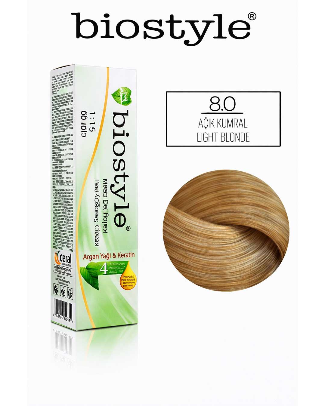 Biostyle®Biostyle | Krem Saç Boyası 60ml Biostyle Argan & Keratinli Krem Saç Boyası | Protez Saç Sepeti