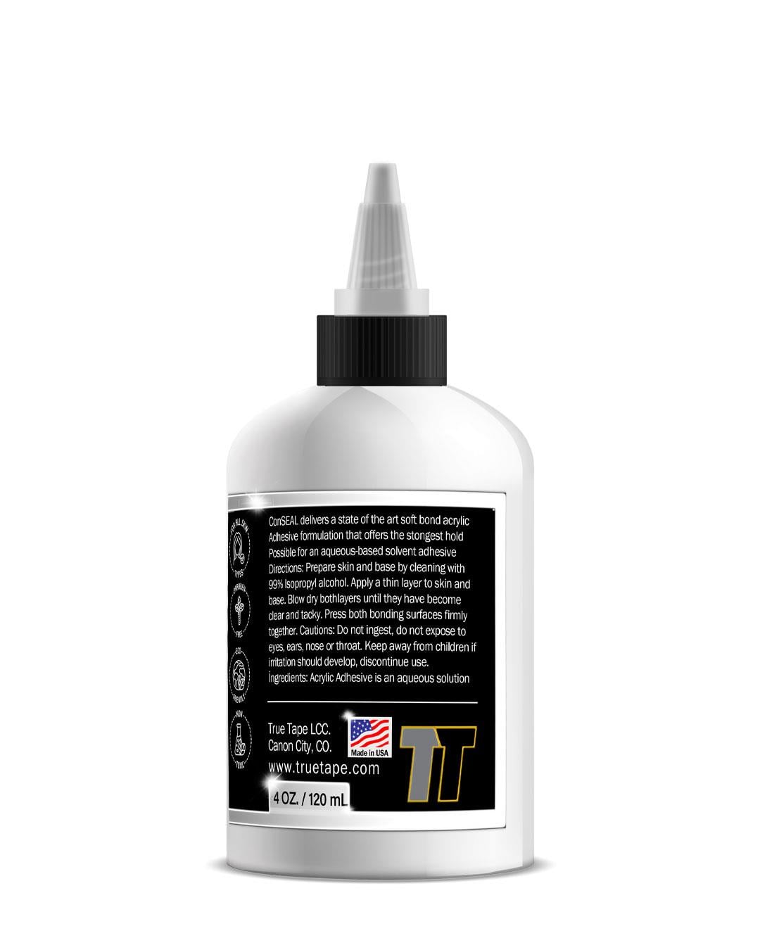 True Tape, LLC.True Tape ConSEAL Soft-Bond Adhesive Protez Saç Yapıştırıcısı 4 FL OZ (120ML) True Tape ConSEAL Soft-Bond Adhesive Protez Saç Yapıştırıcısı 4 FL OZ (120ML) 850009232816