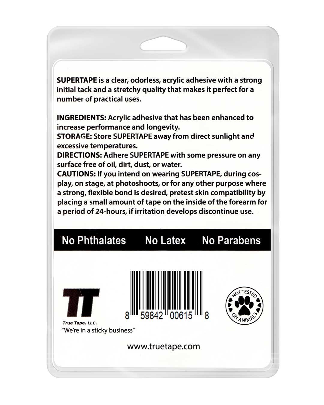 True Tape, LLC.True Tape SUPERTAPE™ Roll - Protez Saç Bandı Rulo 3 Yards (2,74m) True Tape SUPERTAPE™ Roll - Protez Saç Bandı Rulo 3 Yards (2,74m) 859842006158