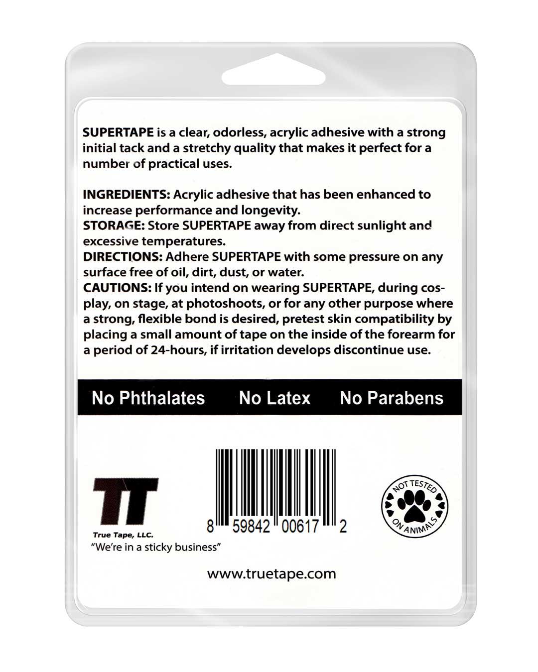 True Tape, LLC.True Tape SUPERTAPE™ Roll - Protez Saç Bandı Rulo 36 Yards (32,91m) True Tape SUPERTAPE™ Roll - Protez Saç Bandı Rulo 36 Yards (32,91m) 859842006141 