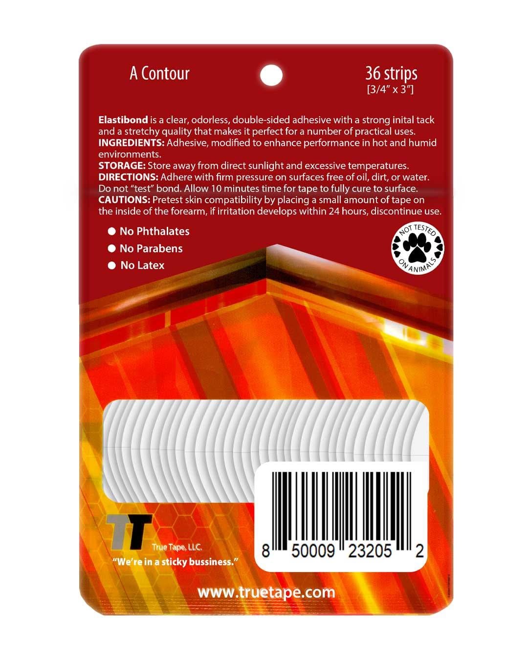 True Tape, LLC.True Tape ElastiBond Protez Saç Bandı Oval (