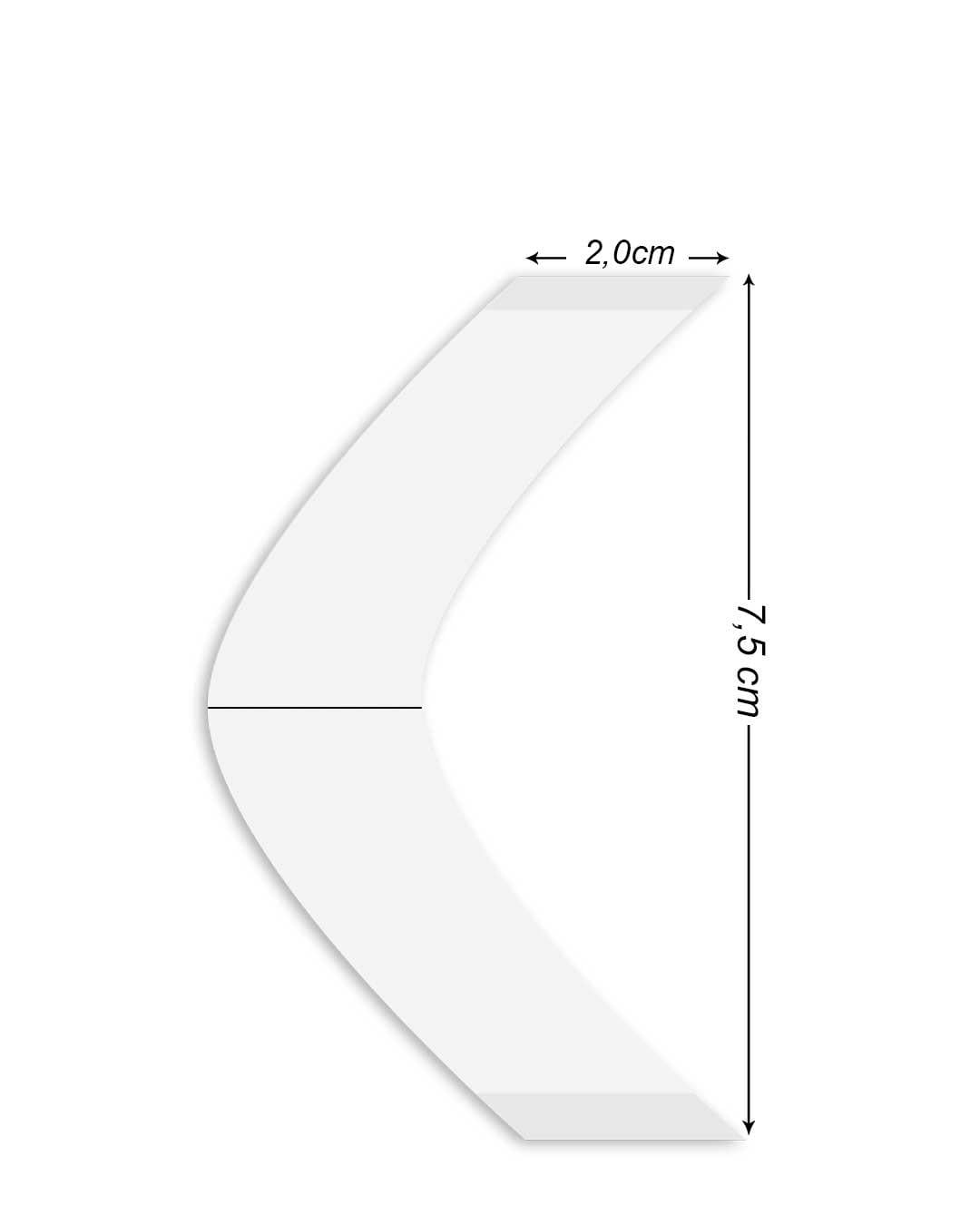 True Tape, LLC.True Tape ElastiBond Protez Saç Bandı Oval (