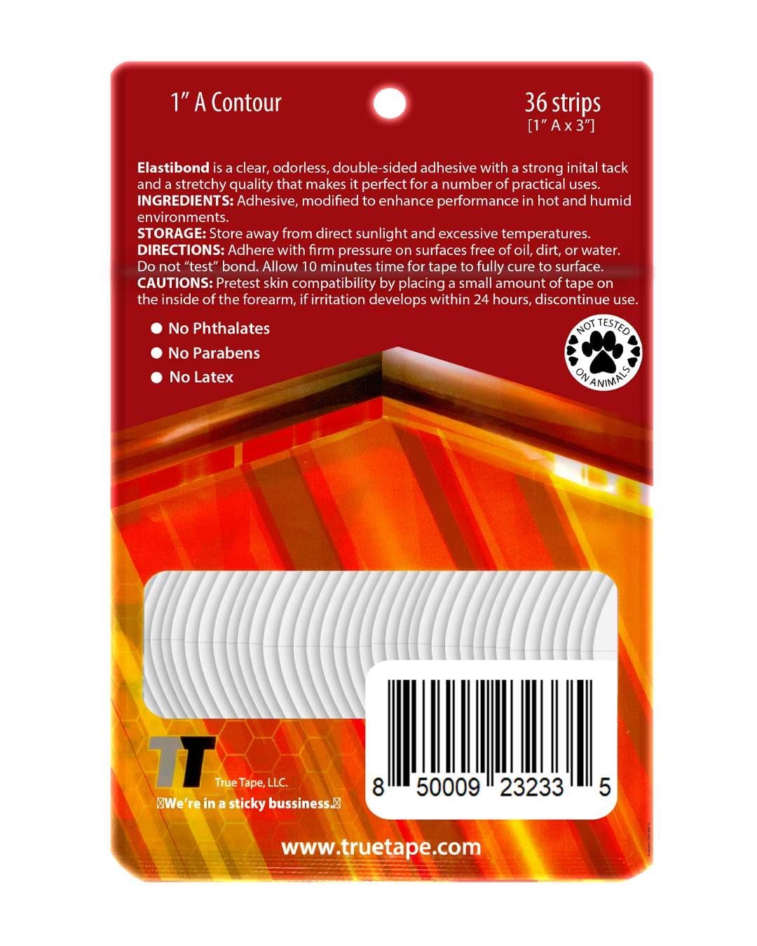 True Tape, LLC.True Tape ElastiBond Protez Saç Bandı Oval ( 1