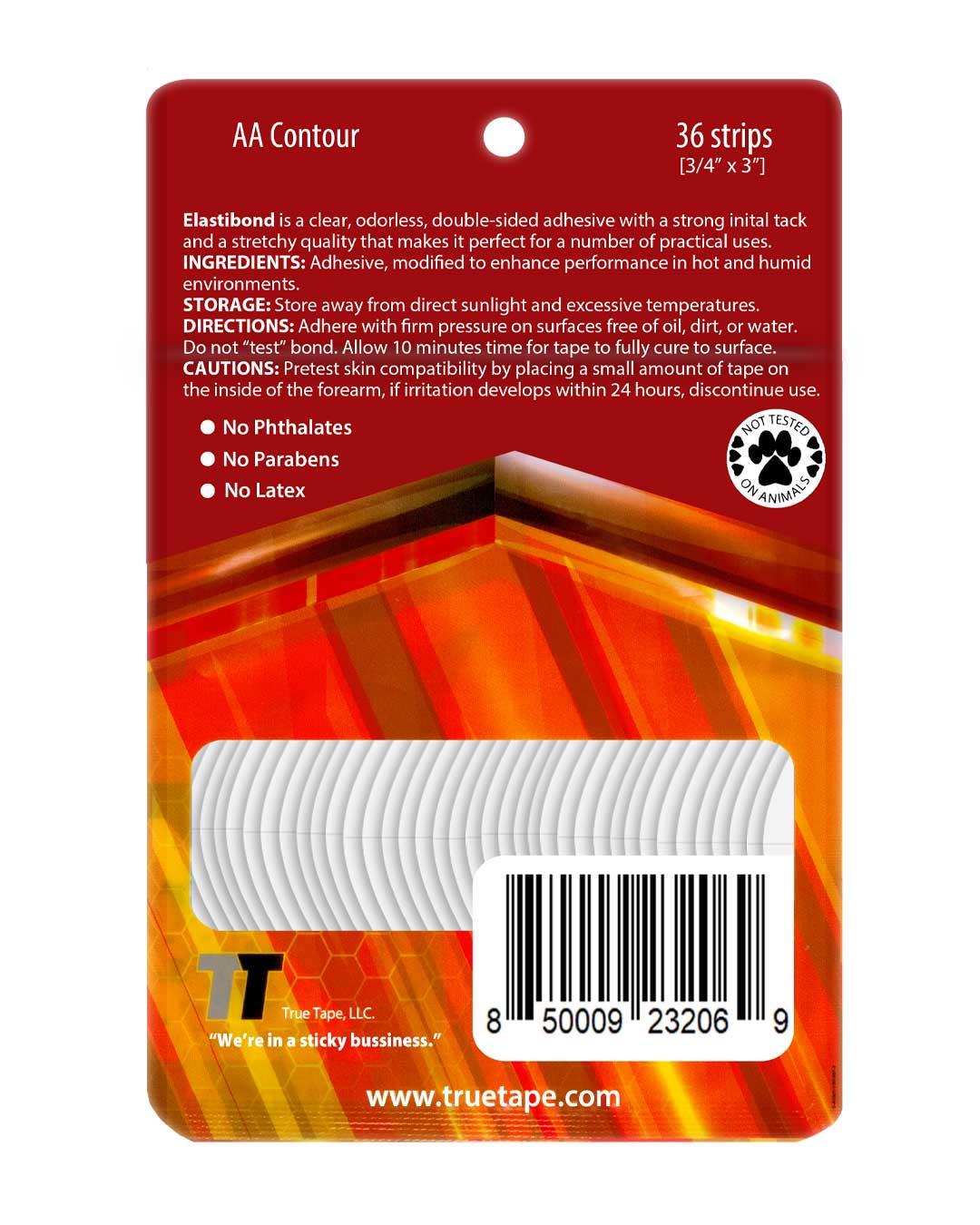 True Tape, LLC.True Tape ElastiBond Protez Saç Bandı Oval ( 