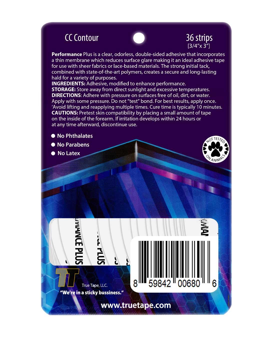 True Tape, LLC.True Tape Performance Plus Protez Saç Bandı Oval (
