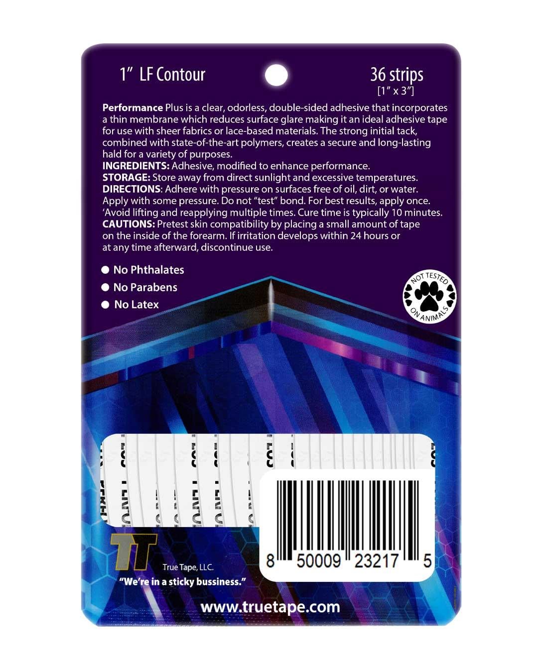 True Tape, LLC.True Tape Performance Plus Protez Saç Bandı Oval (1
